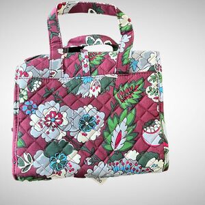 Vera Bradley Bordeaux Blooms Iconic Compact Hanging Organizer  New with Tags